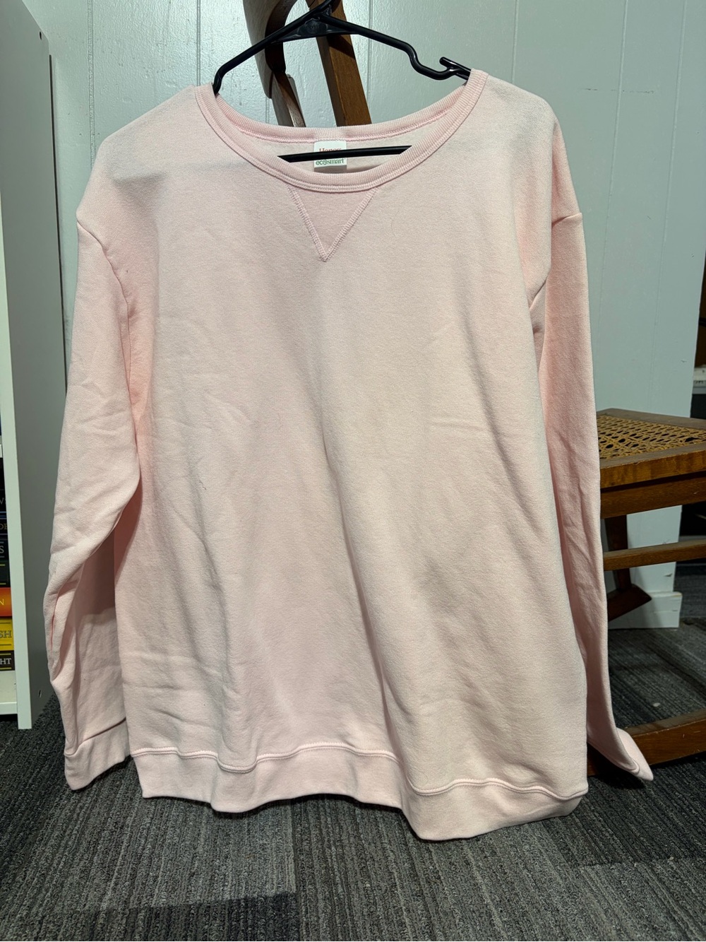 Light Pink Crewneck Sweatshirt